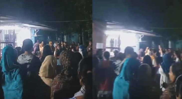 মধ্যরাতে উত্তাল কুয়েত মৈত্রী হল: চিকিৎসার দাবিতে ছাত্রীদের গণ-অবস্থান
